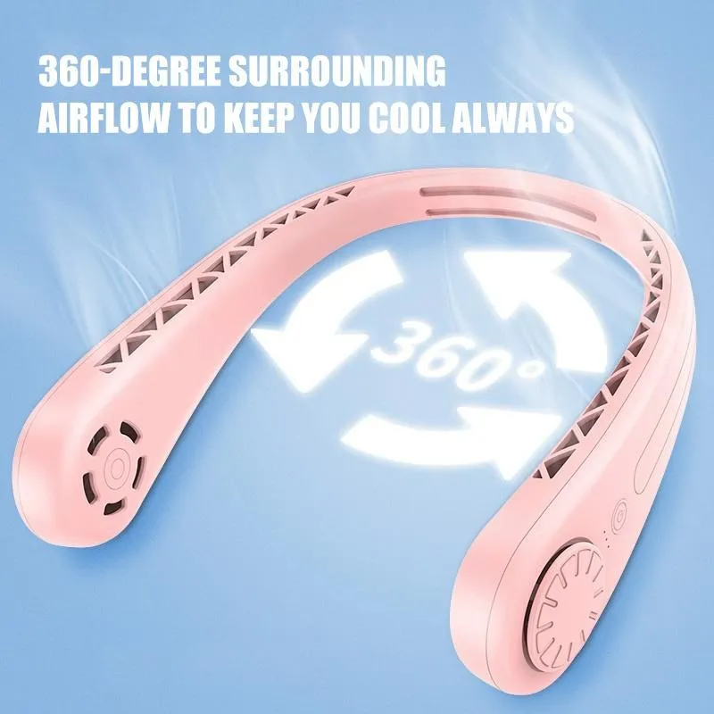 Mini Portable Neck Hanging Fan