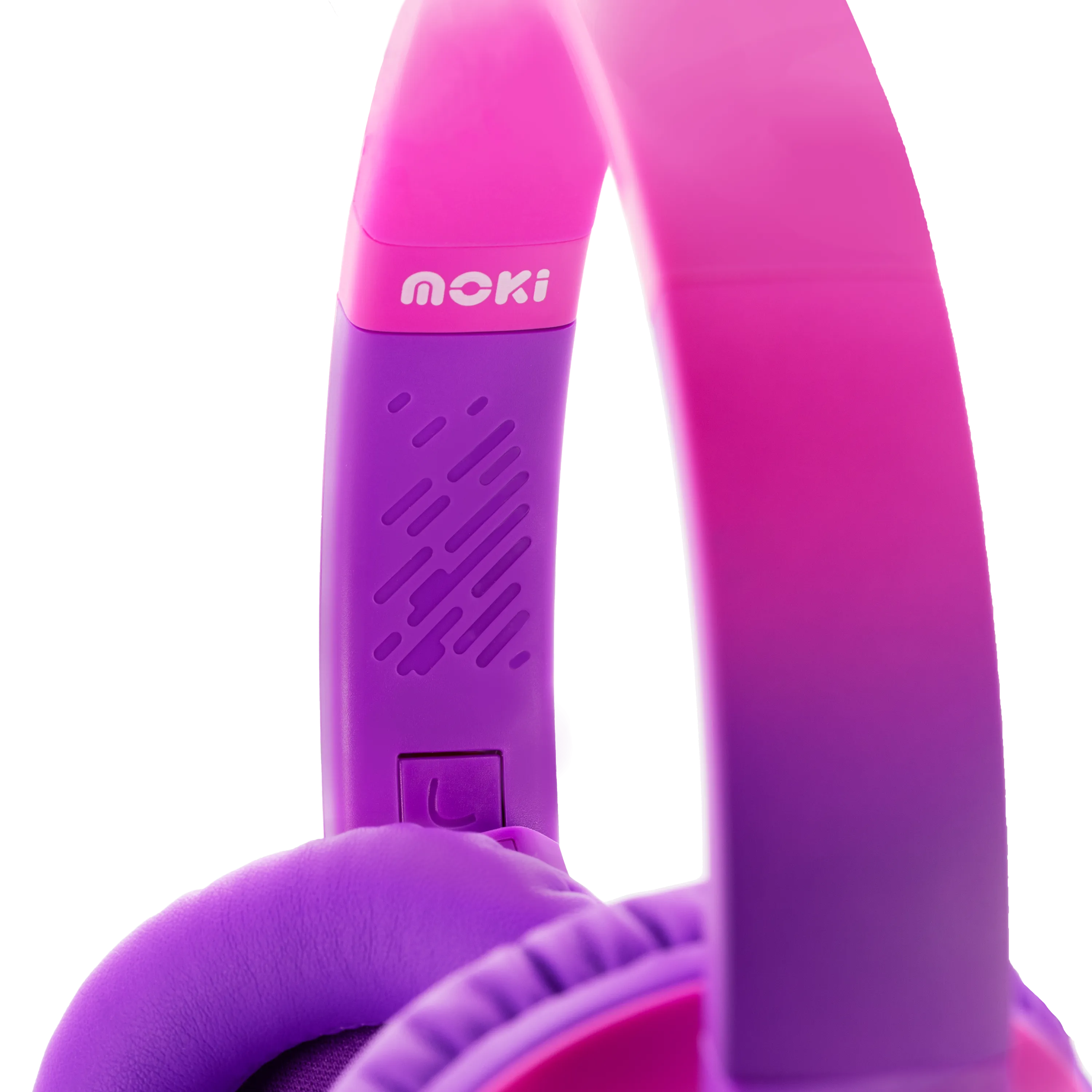 Moki Mixi Kids Volume Limited Wireless Headphones - Pink Purple