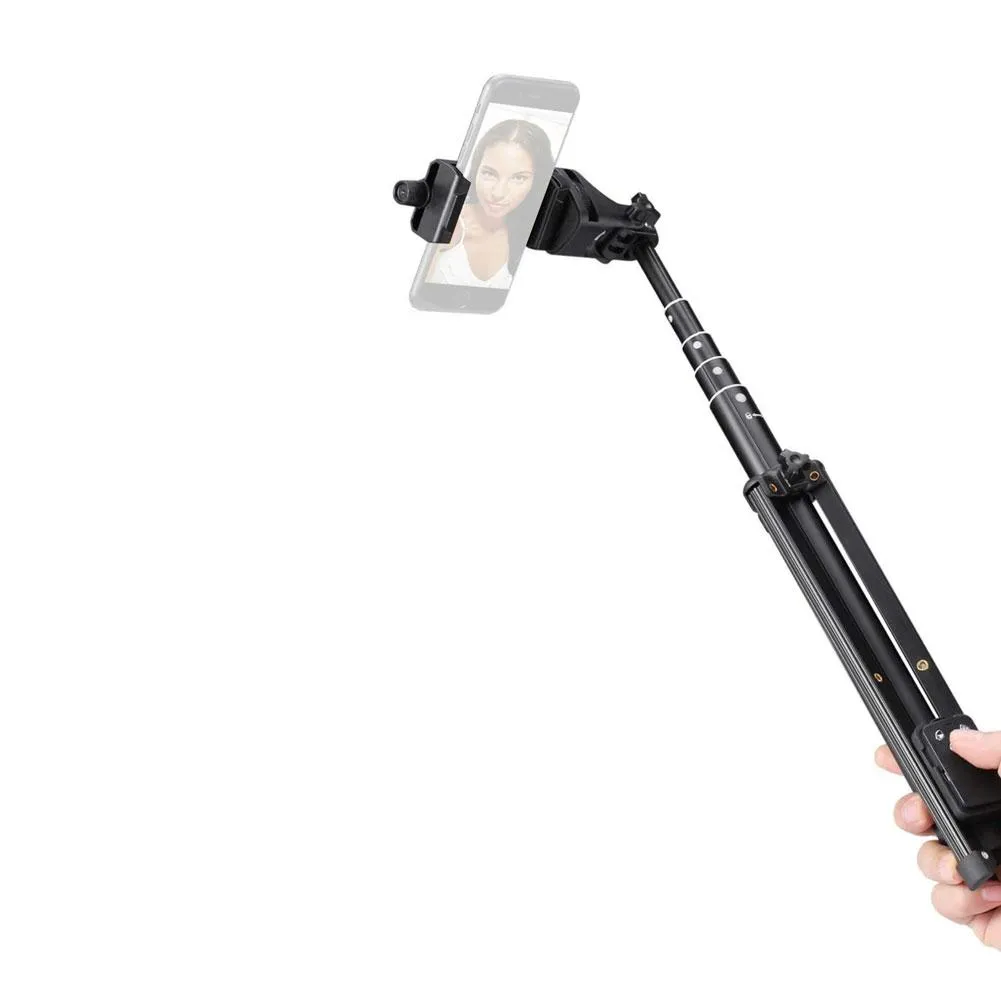 Multifunctional 137cm Selfie Stick Smartphone Tripod with Wireless Shutter Remote