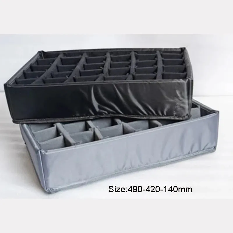 New Partition Toolbox Liner Is Customized For Shock Absorption Protection Of Photographic Equipment