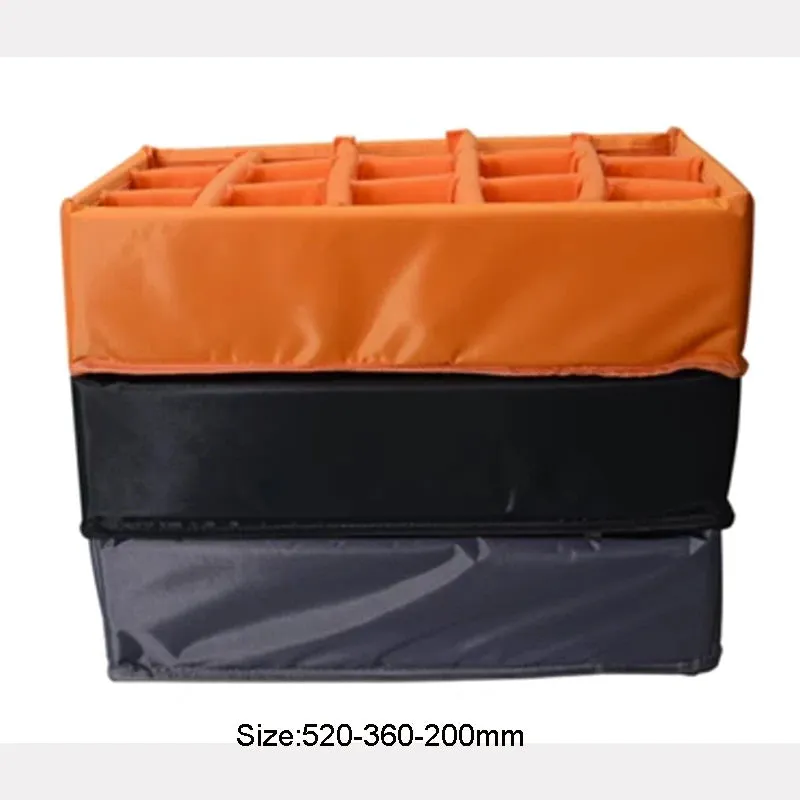 New Partition Toolbox Liner Is Customized For Shock Absorption Protection Of Photographic Equipment