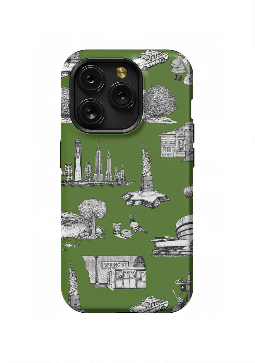 New York Toile iPhone Case