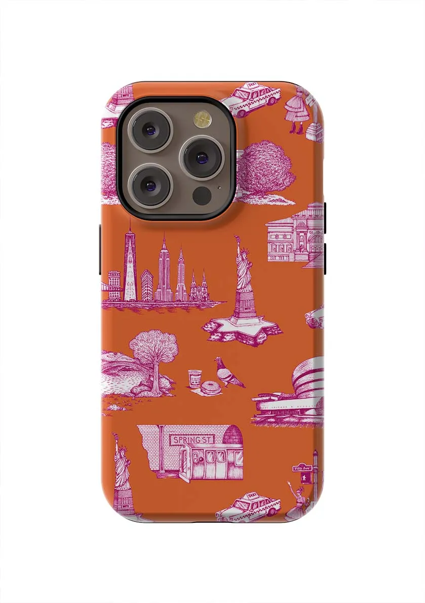 New York Toile iPhone Case