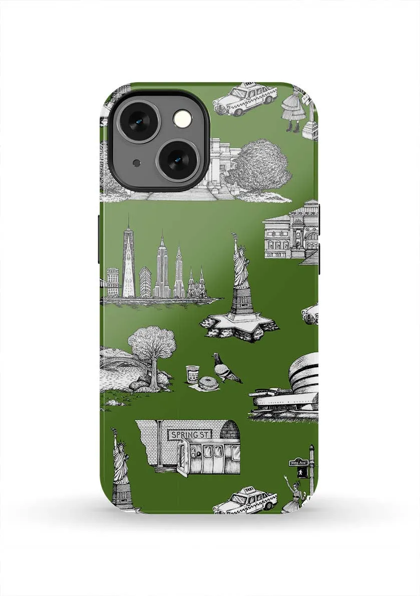 New York Toile iPhone Case