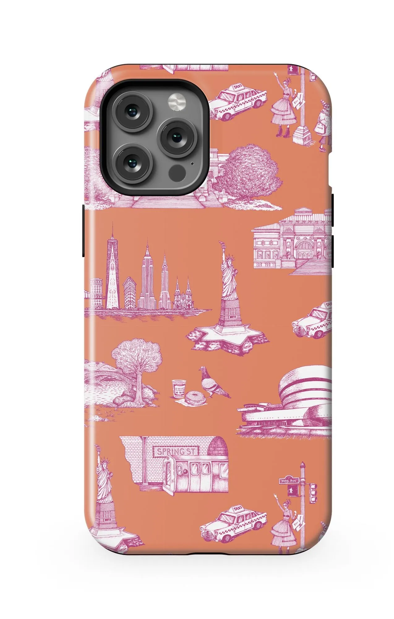 New York Toile iPhone Case