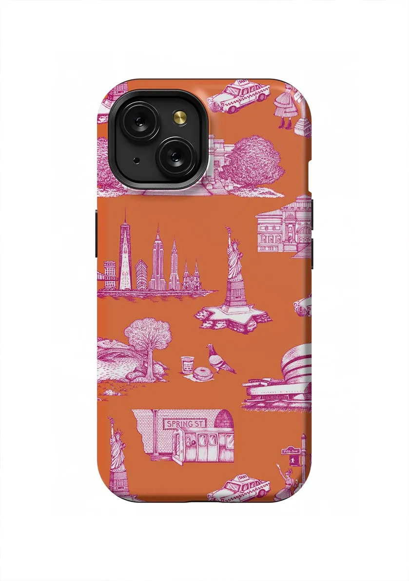 New York Toile iPhone Case