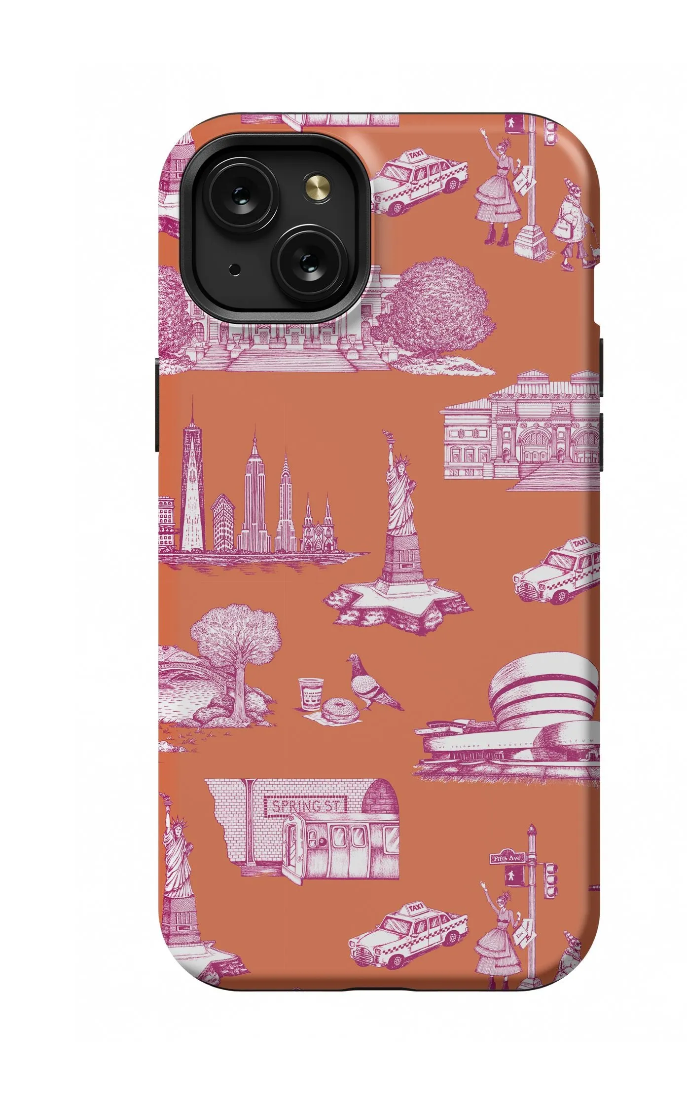 New York Toile iPhone Case