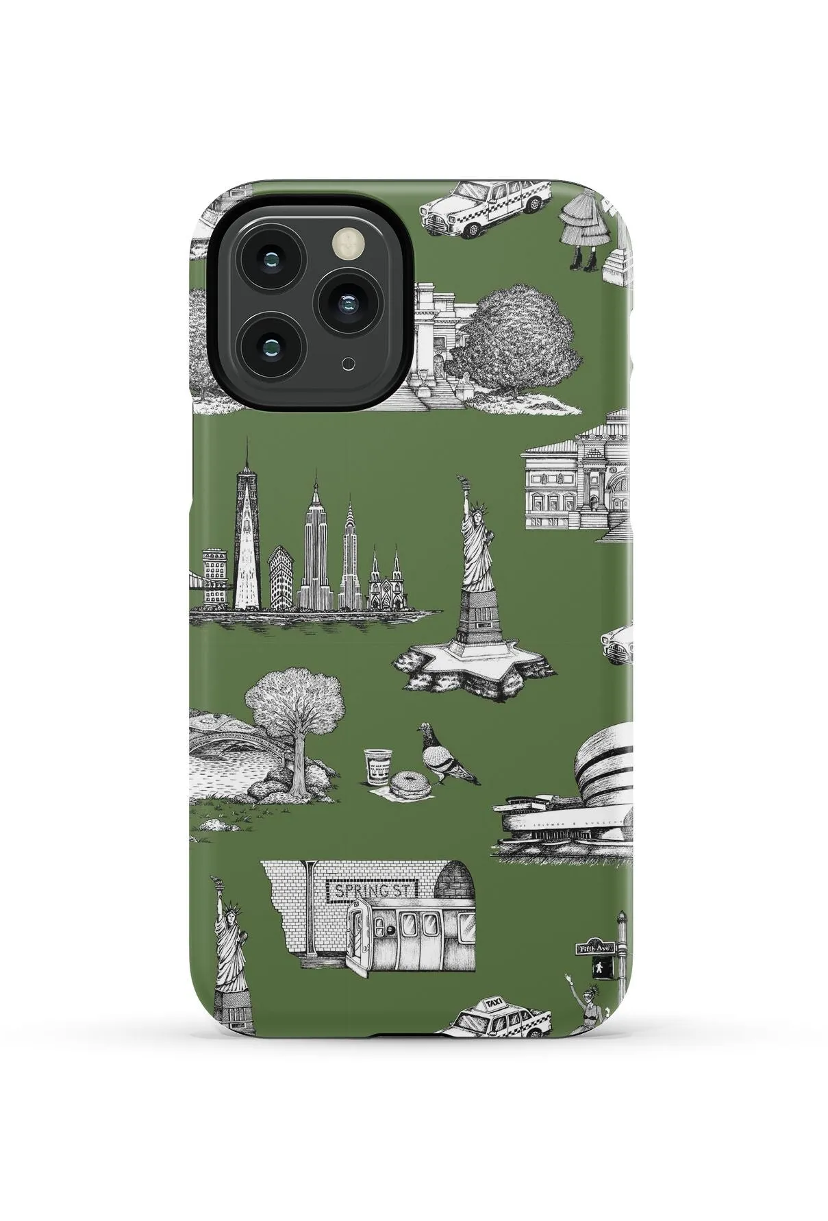 New York Toile iPhone Case