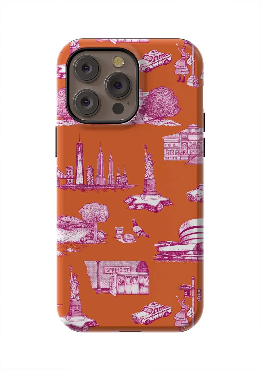 New York Toile iPhone Case