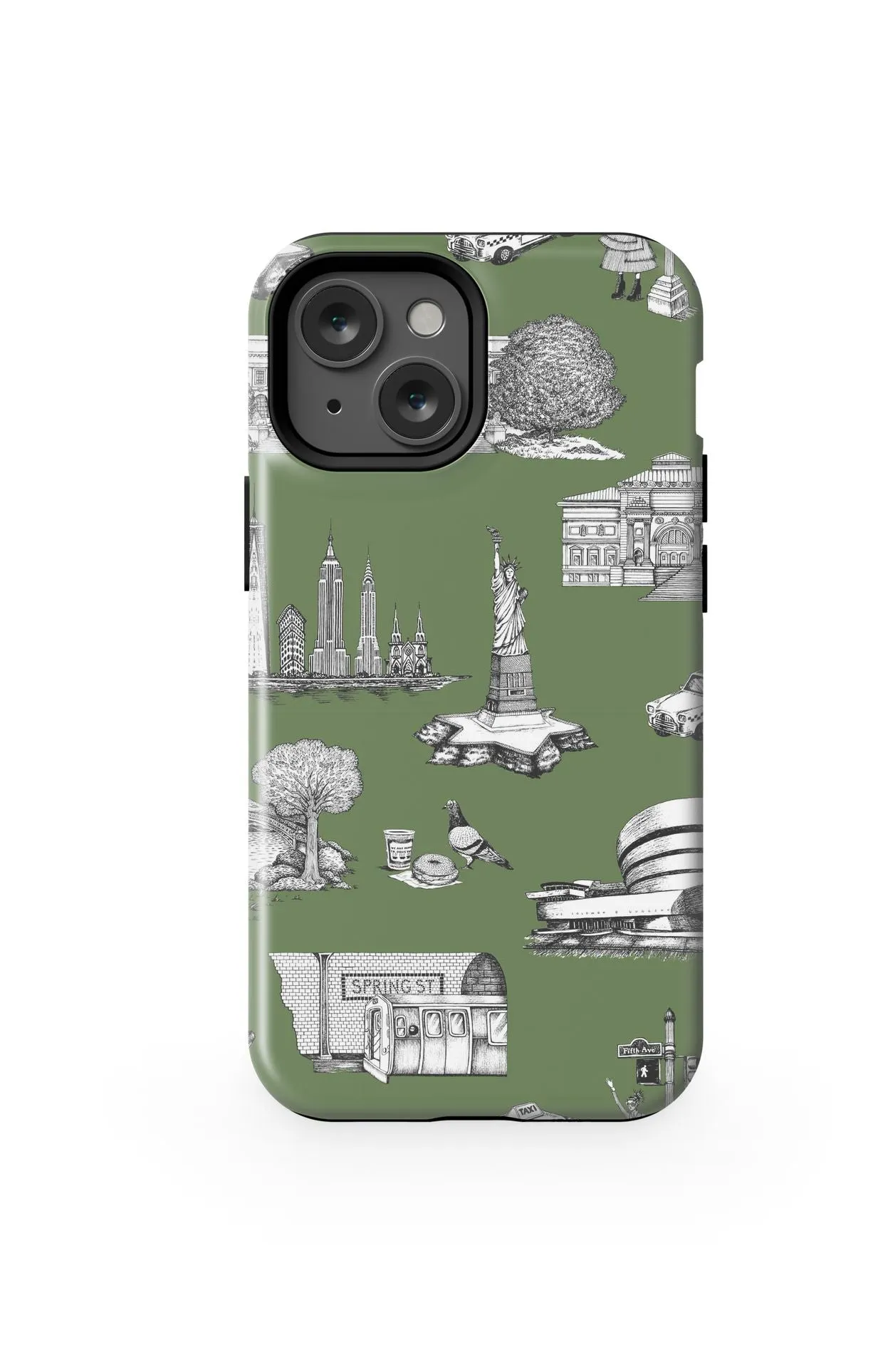 New York Toile iPhone Case