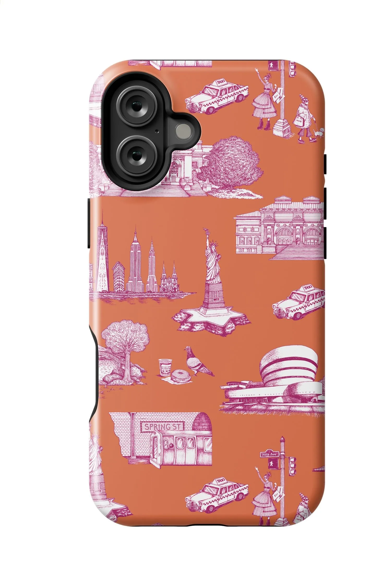 New York Toile iPhone Case