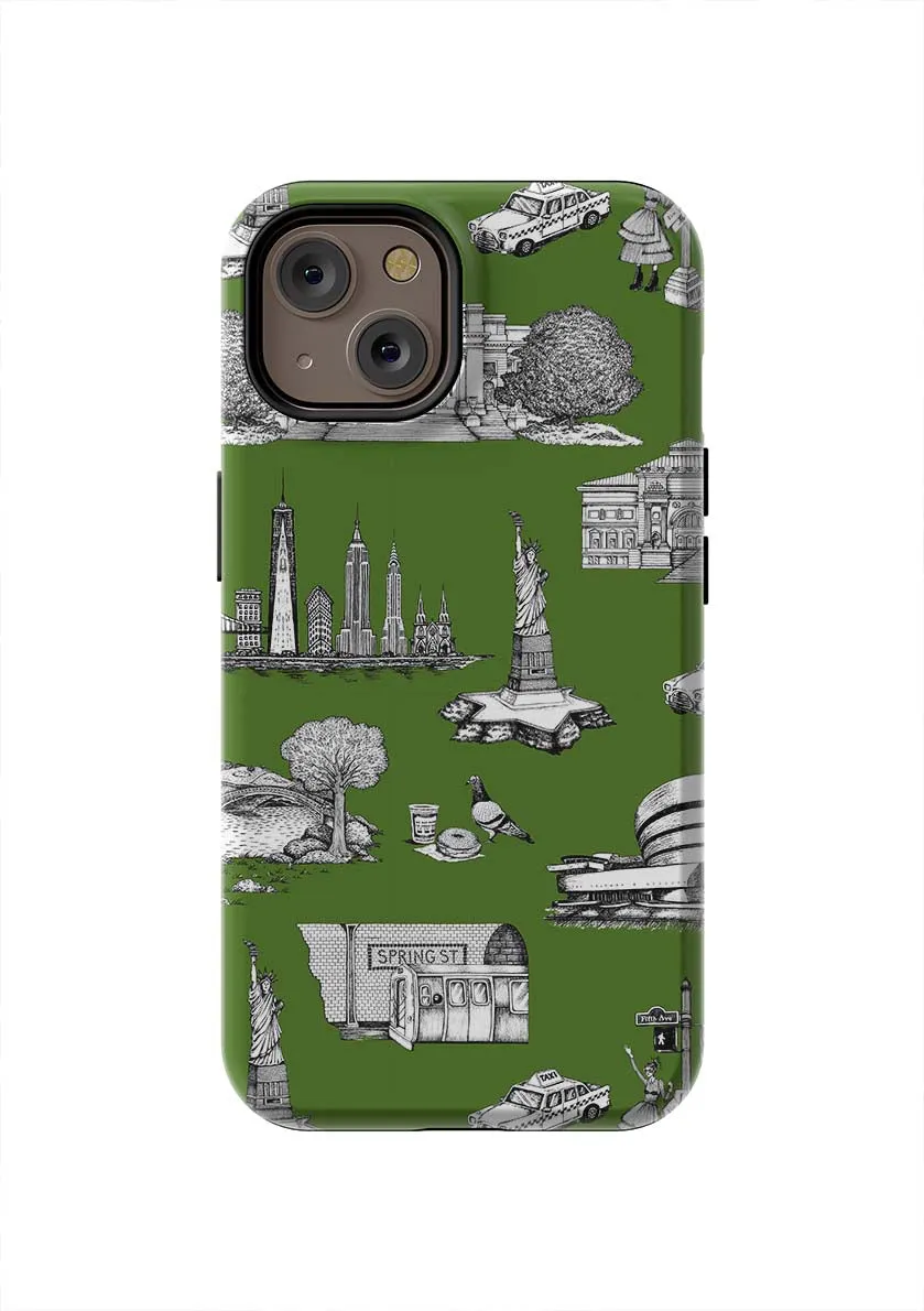 New York Toile iPhone Case