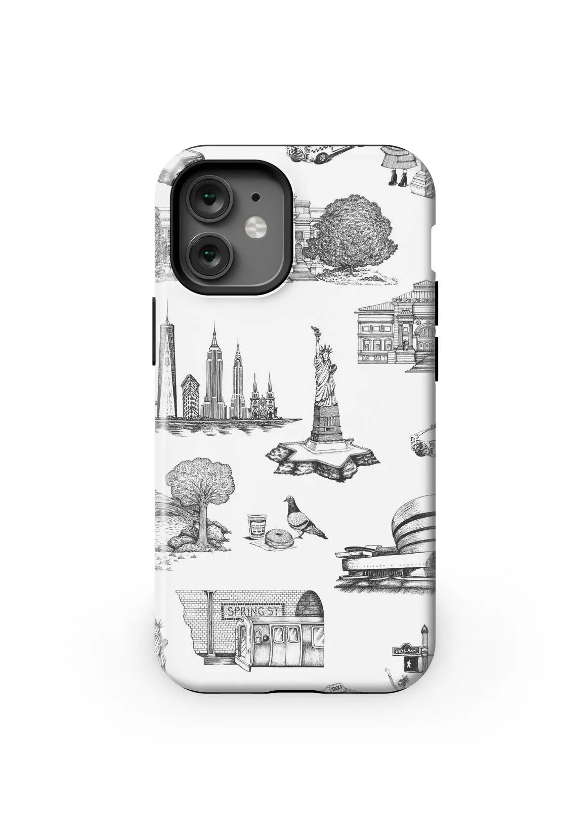 New York Toile iPhone Case