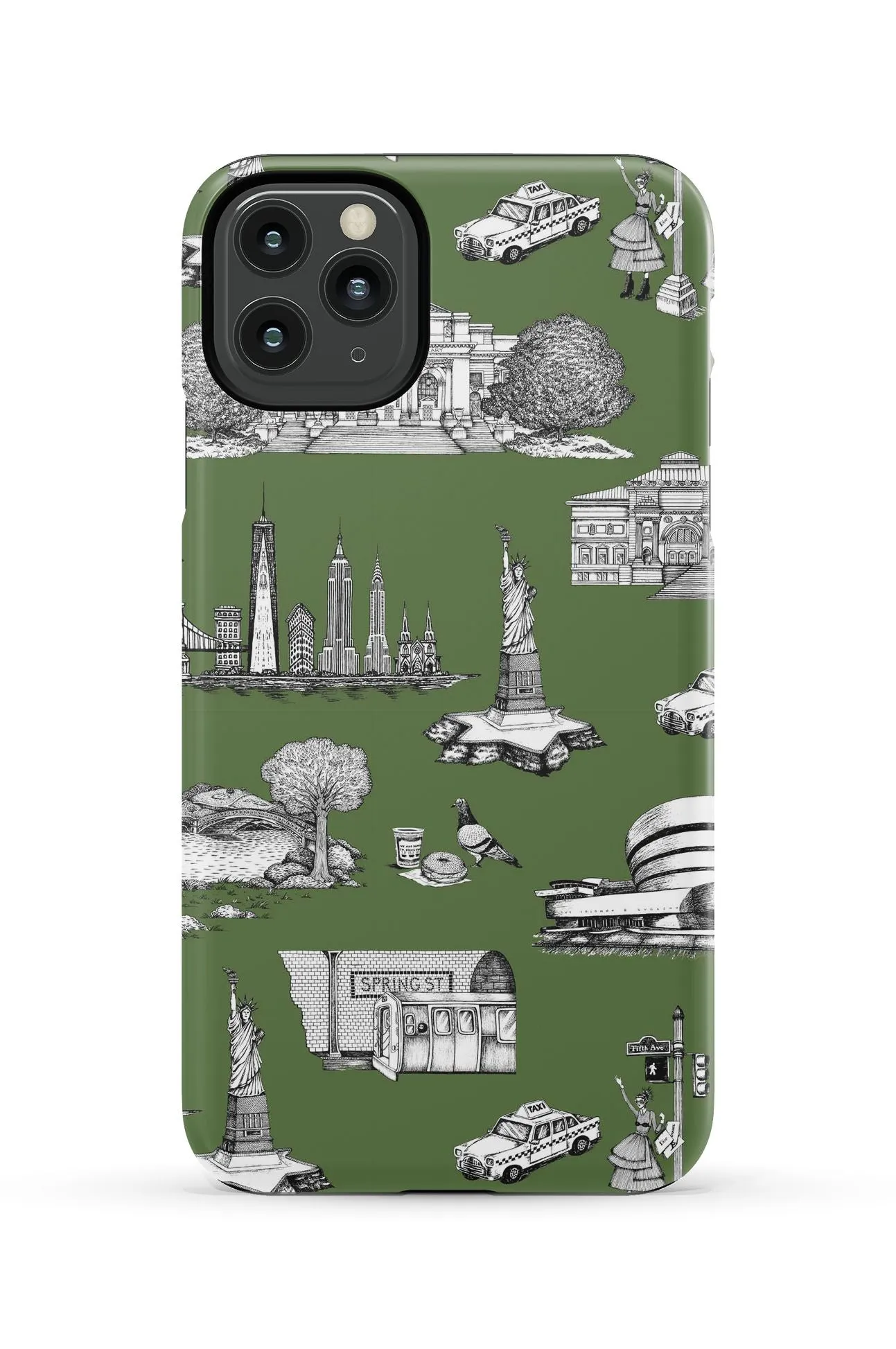 New York Toile iPhone Case