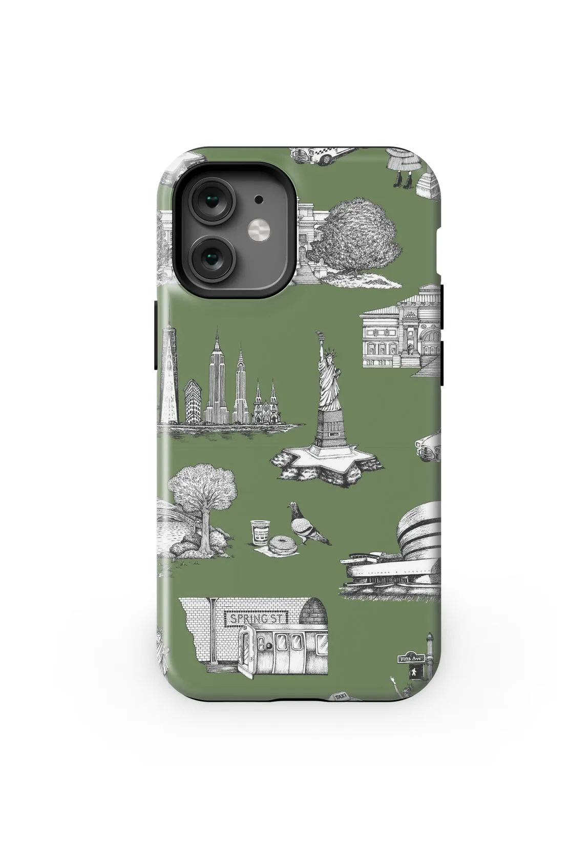 New York Toile iPhone Case