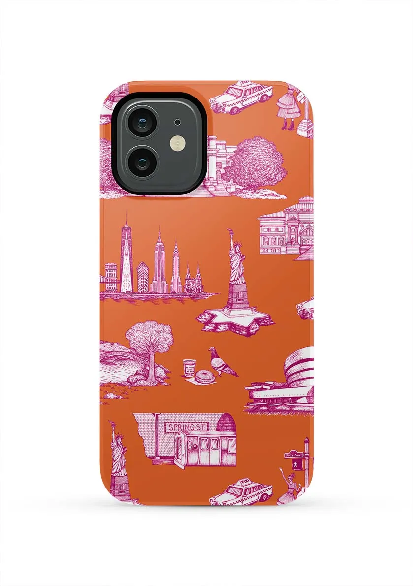 New York Toile iPhone Case