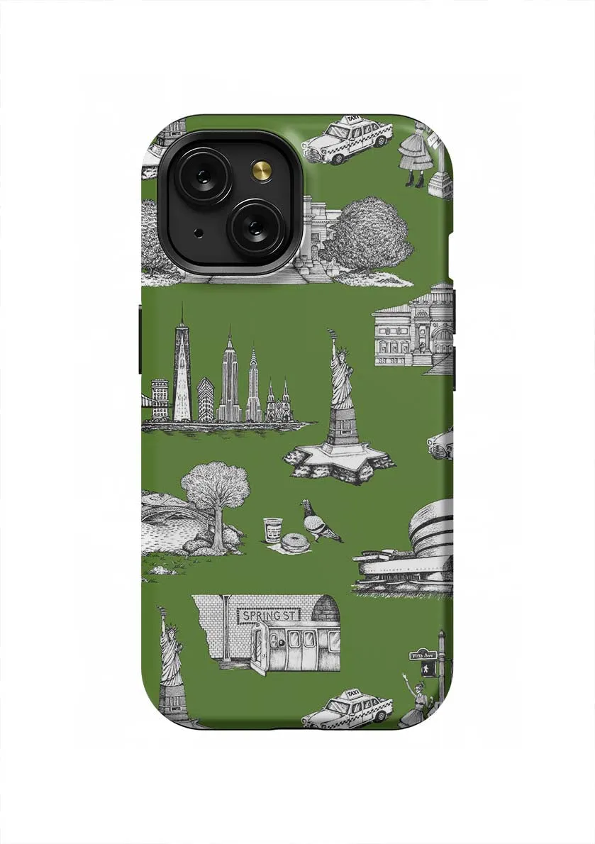 New York Toile iPhone Case