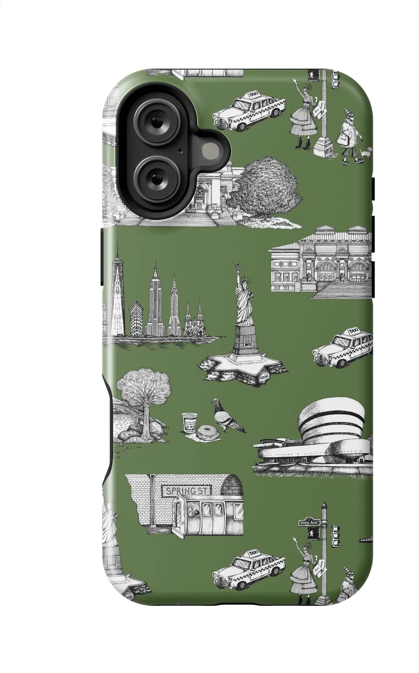 New York Toile iPhone Case