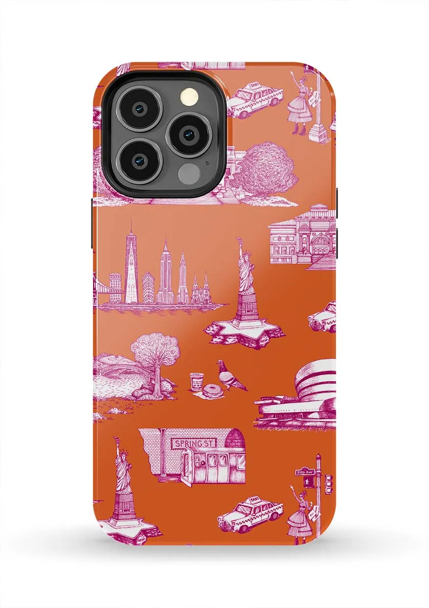 New York Toile iPhone Case