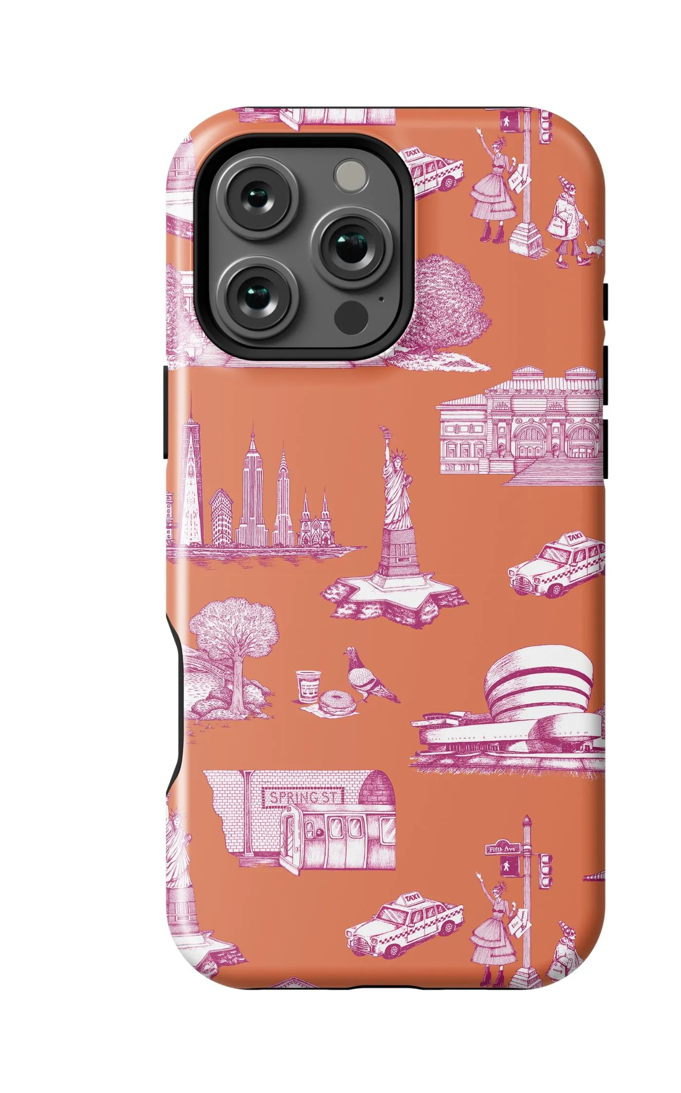 New York Toile iPhone Case