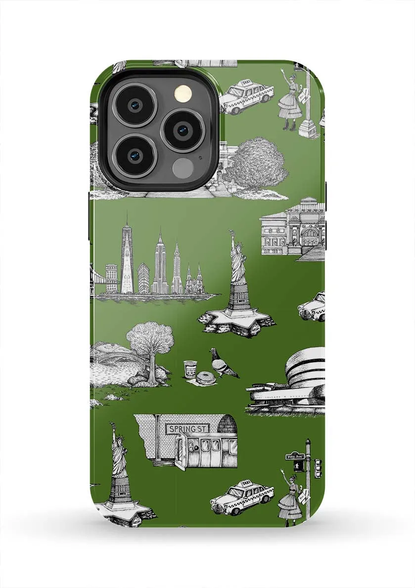 New York Toile iPhone Case