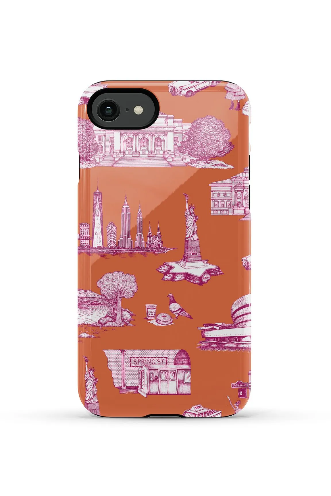 New York Toile iPhone Case