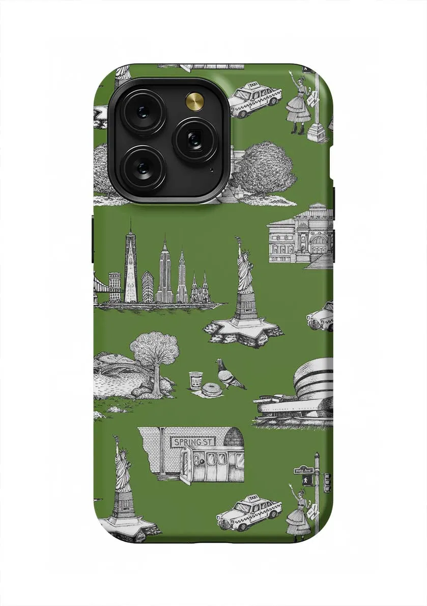 New York Toile iPhone Case