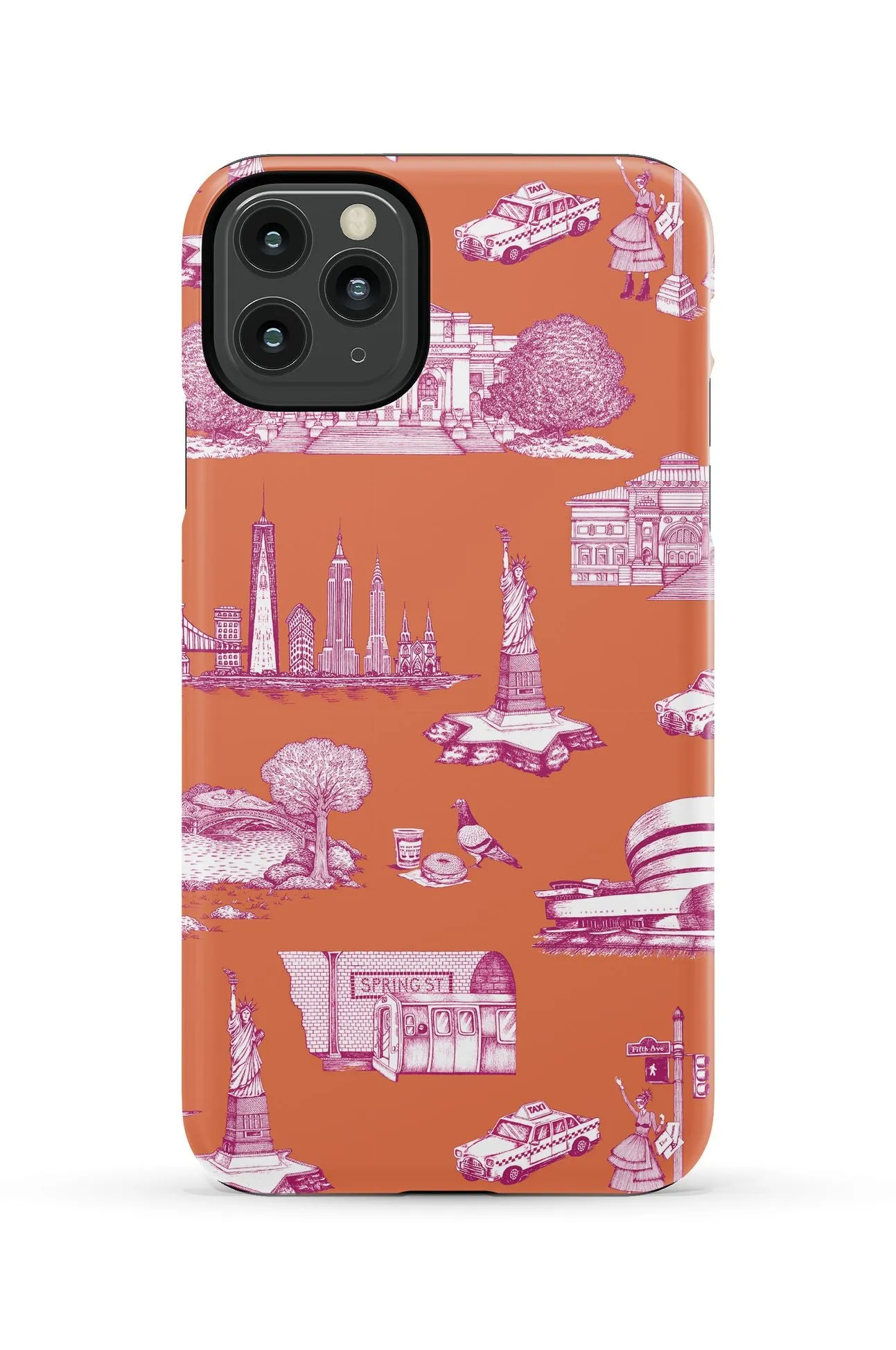 New York Toile iPhone Case