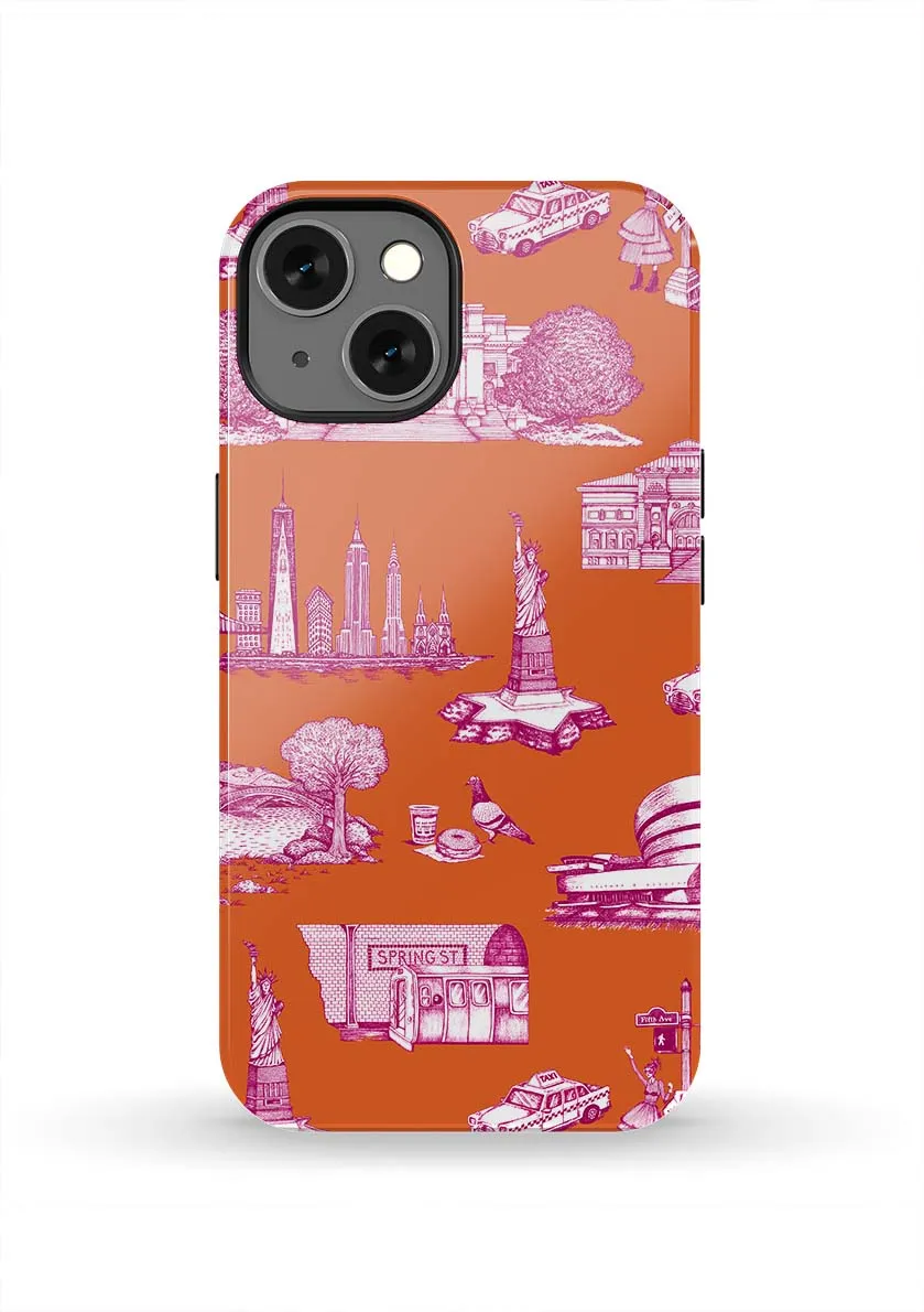 New York Toile iPhone Case