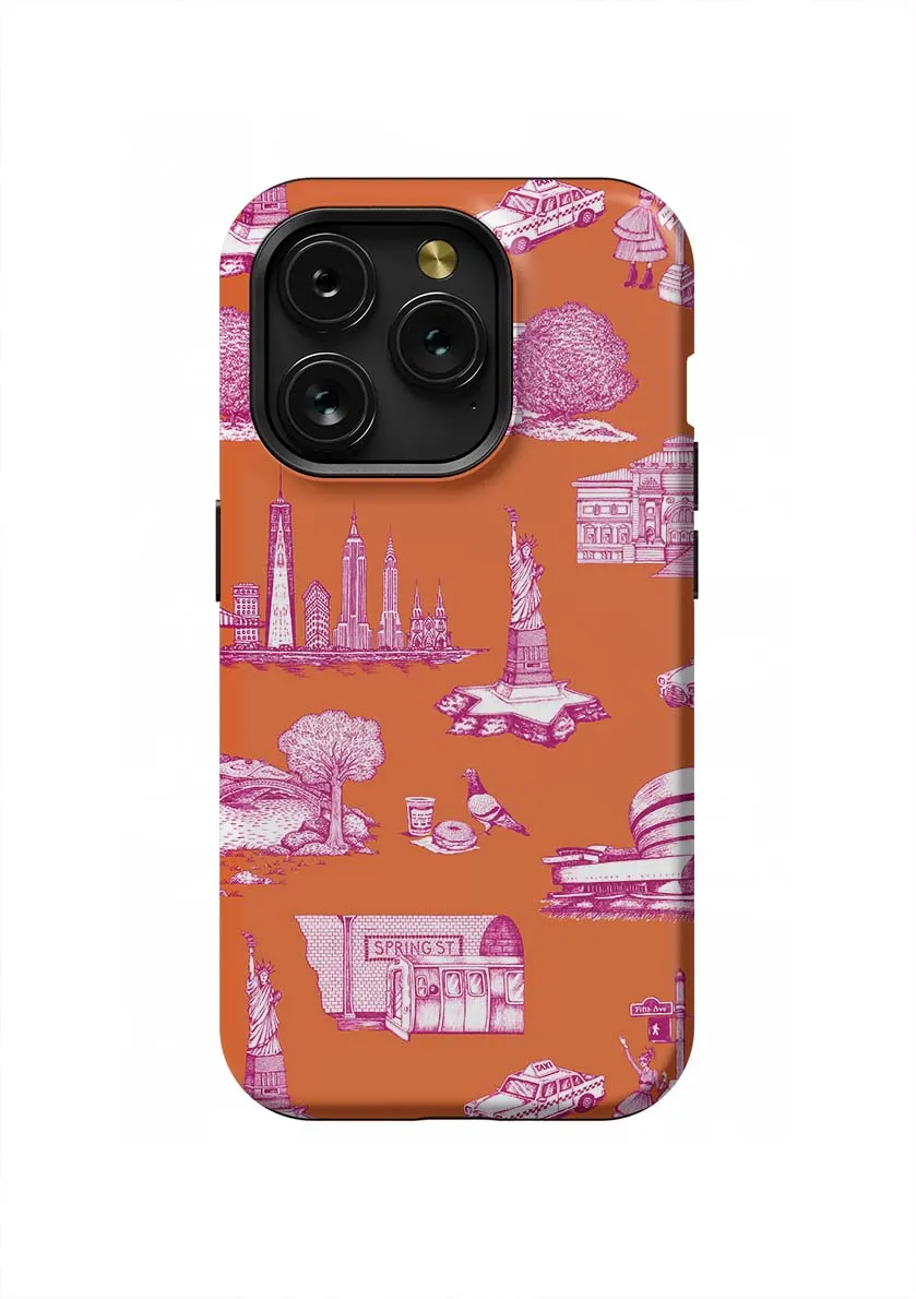 New York Toile iPhone Case