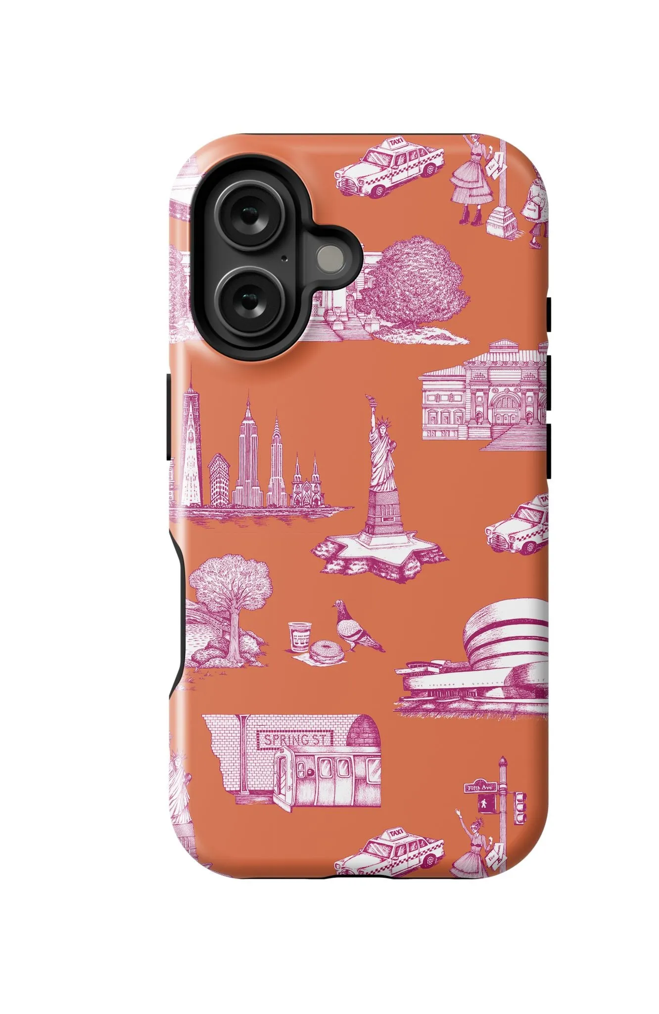 New York Toile iPhone Case