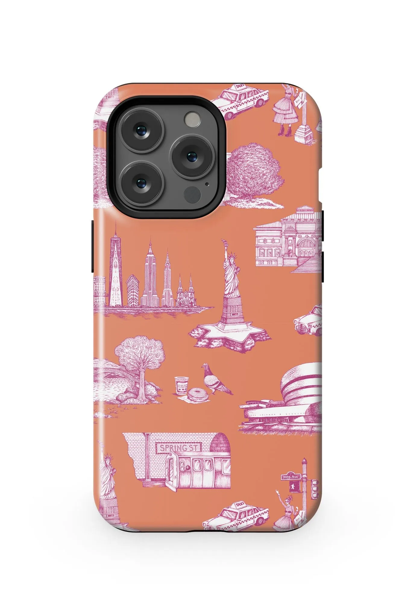 New York Toile iPhone Case