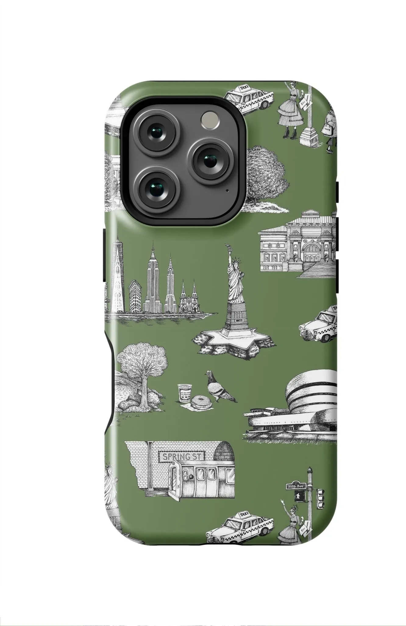 New York Toile iPhone Case