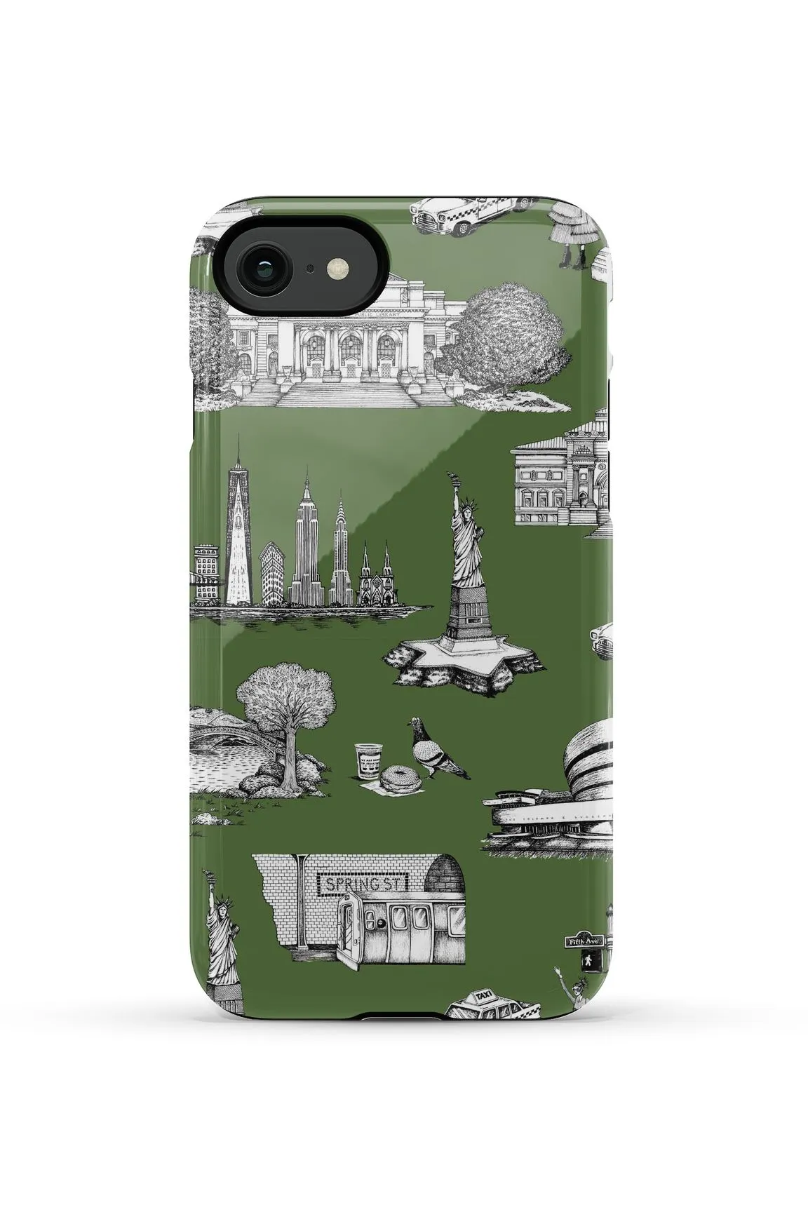 New York Toile iPhone Case