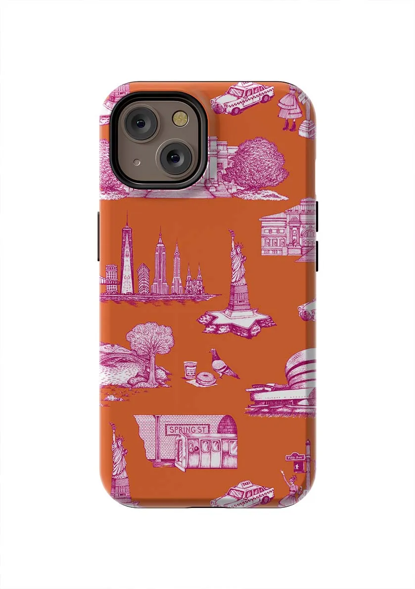 New York Toile iPhone Case