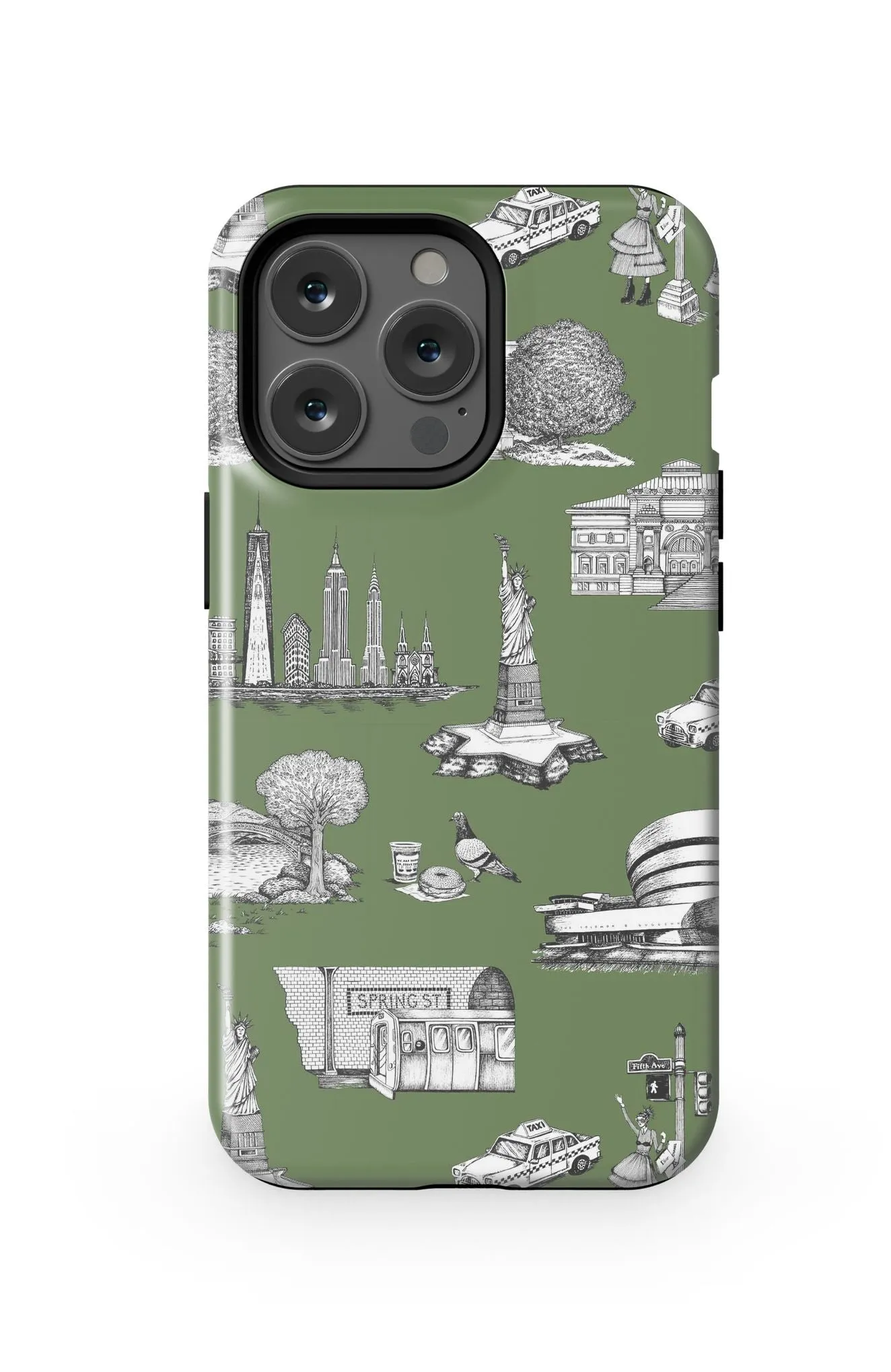 New York Toile iPhone Case