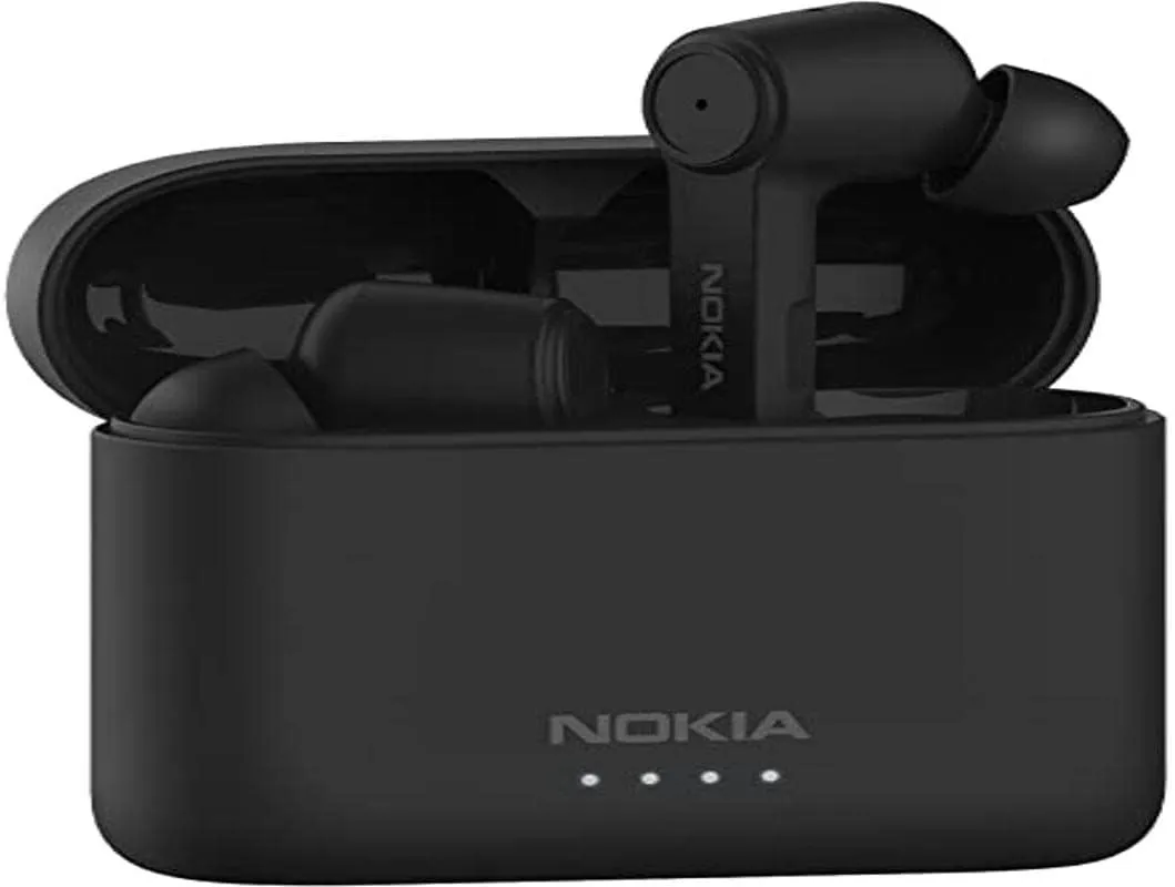 Nokia Noise Cancelling Wireless Earbuds Black - BH-805