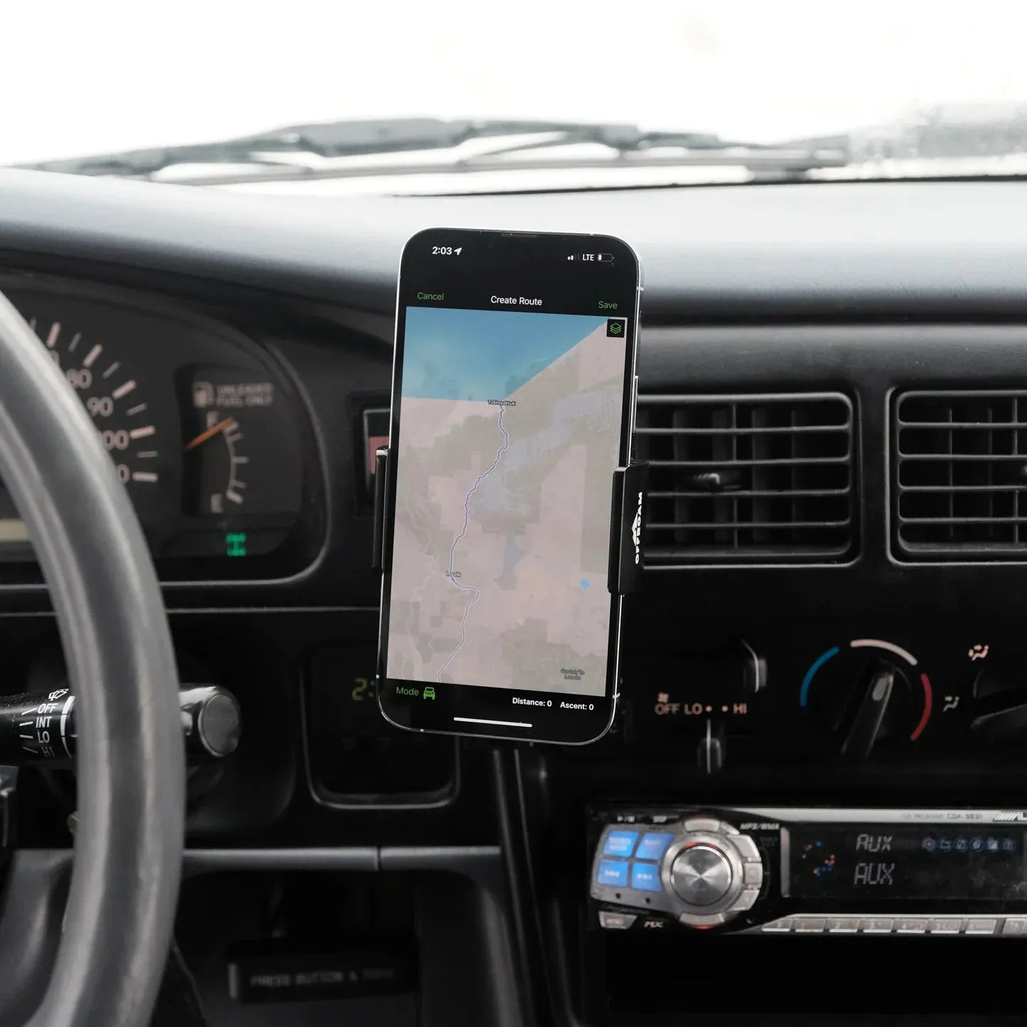 OFFROAM Toyota Tacoma (1996-2004) Phone Mount