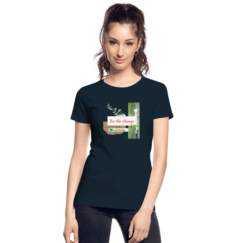 Organic Cotton Women's Premium Organic T-Shirt with Customizable Design - Handmade with 100% Organic Cotton