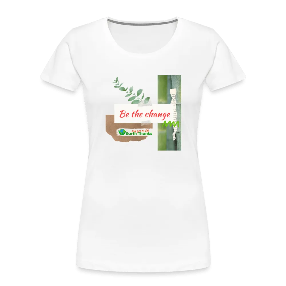 Organic Cotton Women's Premium Organic T-Shirt with Customizable Design - Handmade with 100% Organic Cotton