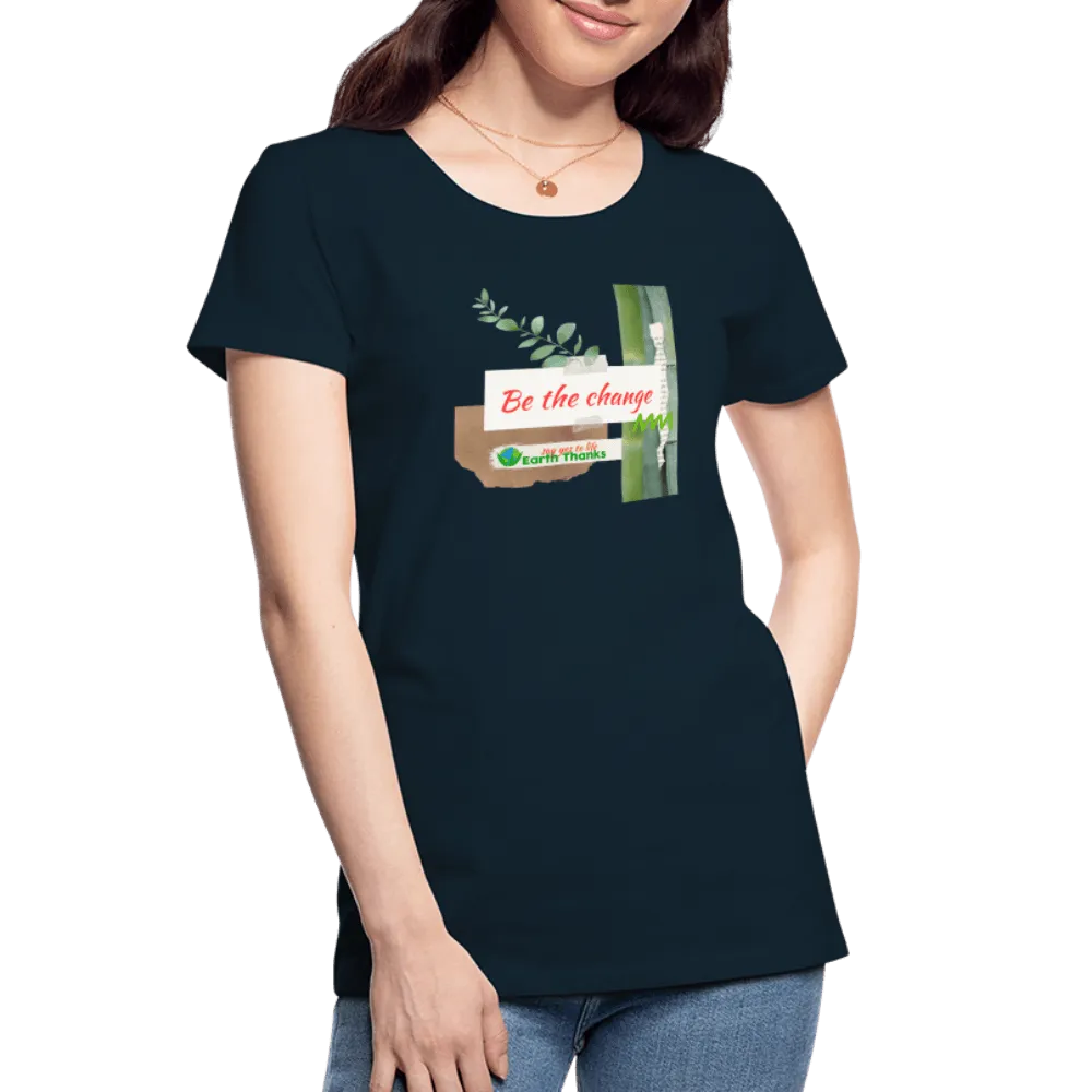 Organic Cotton Women's Premium Organic T-Shirt with Customizable Design - Handmade with 100% Organic Cotton