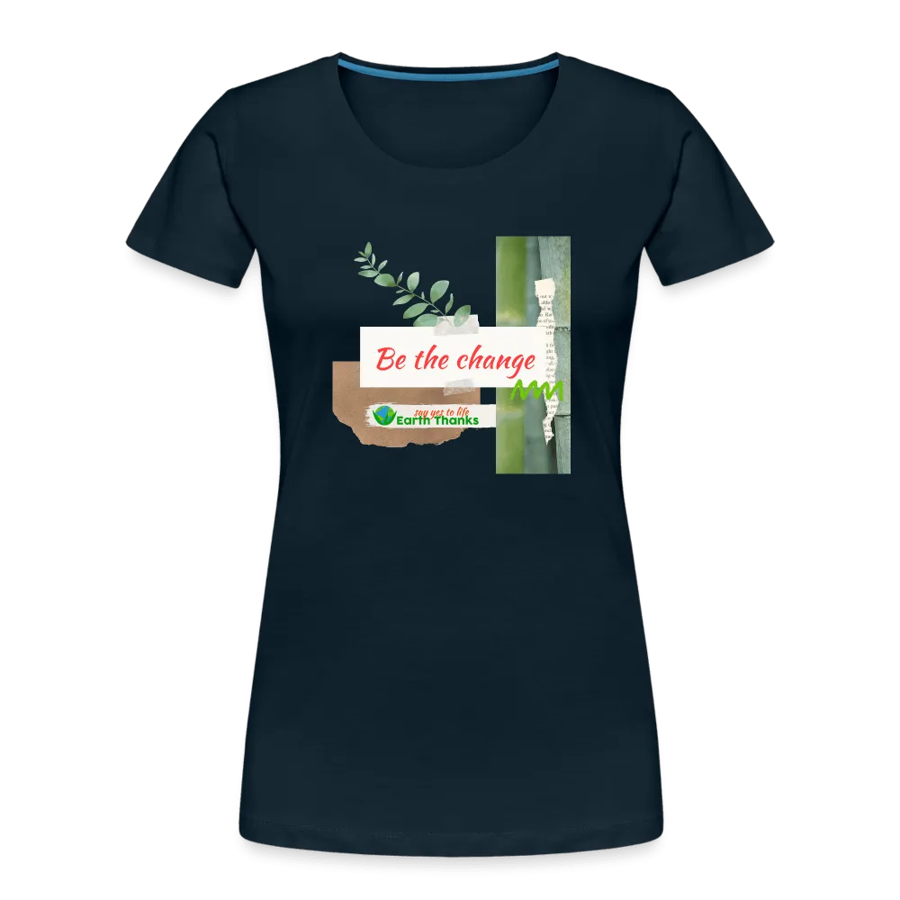 Organic Cotton Women's Premium Organic T-Shirt with Customizable Design - Handmade with 100% Organic Cotton