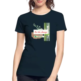 Organic Cotton Women's Premium Organic T-Shirt with Customizable Design - Handmade with 100% Organic Cotton