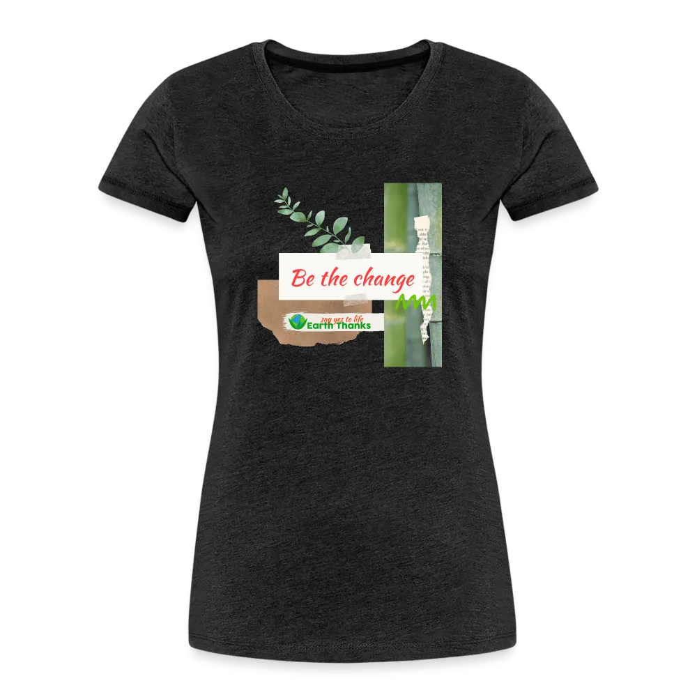 Organic Cotton Women's Premium Organic T-Shirt with Customizable Design - Handmade with 100% Organic Cotton