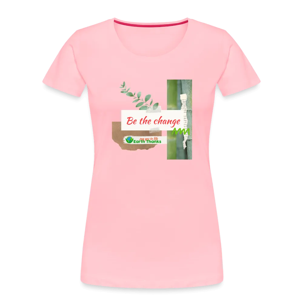 Organic Cotton Women's Premium Organic T-Shirt with Customizable Design - Handmade with 100% Organic Cotton