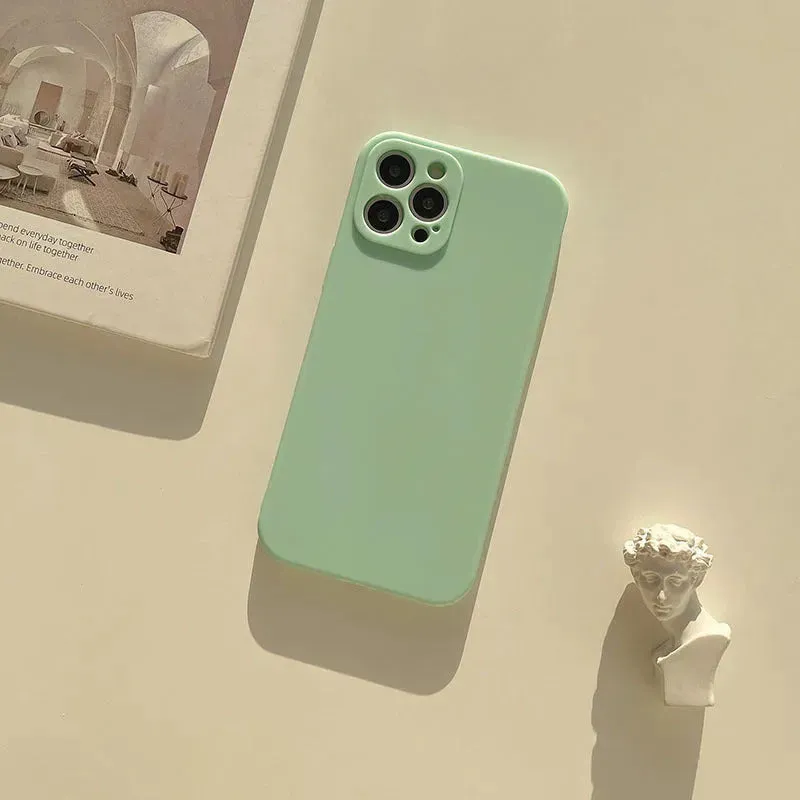 Original Liquid Silicone Frosted Phone Case