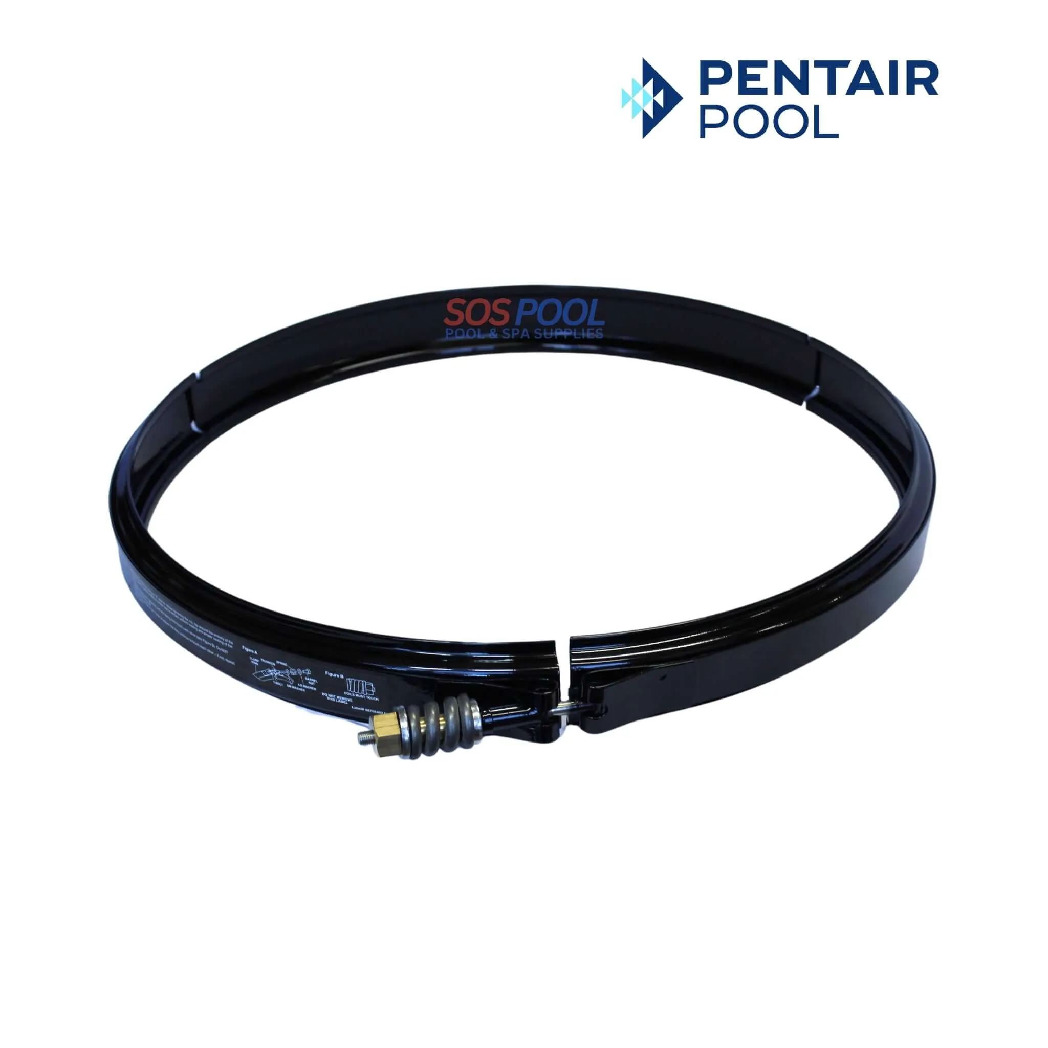 Pentair Clean & Clear Plus Filter Tension Control Clamp Kit | Black | 190003