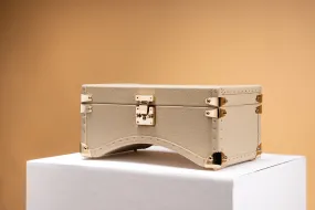 Petra Oval Watch Case - Togo Light Cream