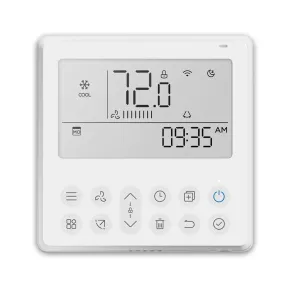 Pioneer® Weekly Programmable Wi-Fi Thermostat For Pioneer RB, UB, CB Model Mini Split Systems