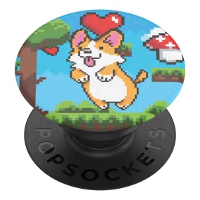 POPSOCKETS PopGrip Corgibit Aftageligt Greb m. Standerfunktion